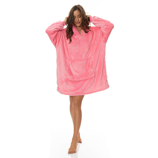 Royal Comfort Snug Hoodie - Pink