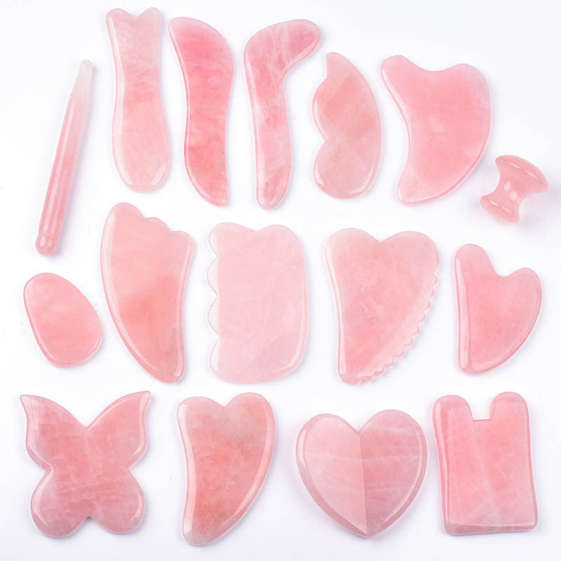 Natural Rose Quartz Massage Stone