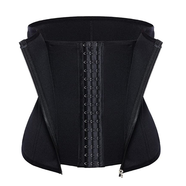 Three-Breasted Zpper  Neoprene Corset (Waist Trainer)