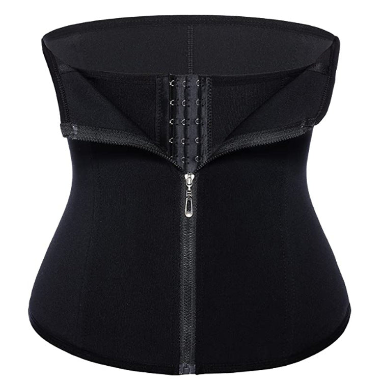 Three-Breasted Zpper  Neoprene Corset (Waist Trainer)