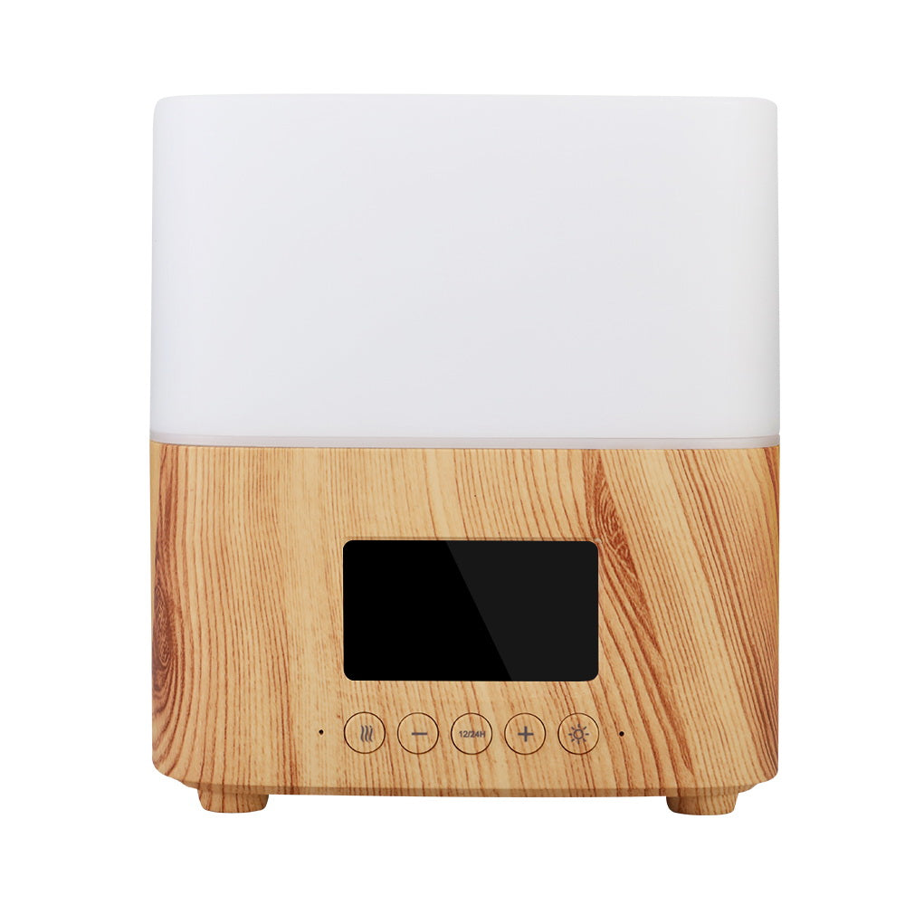 Devanti Aroma Diffuser Aromatherapy Humidifier Essential Oil Clock