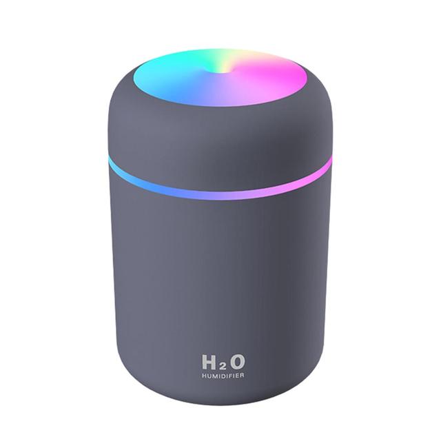 Portable 300ml Electric Air Humidifier Aroma Oil Diffuser USB Cool Mist Sprayer with Colorful Night Light for Home Car