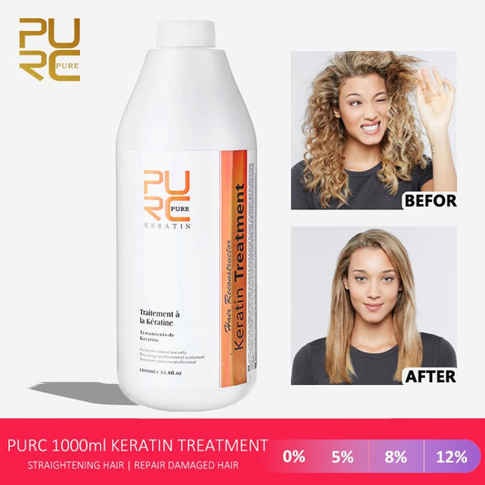 PURC Brazilian Keratin Hair Treatment & Shampoo 1000ml