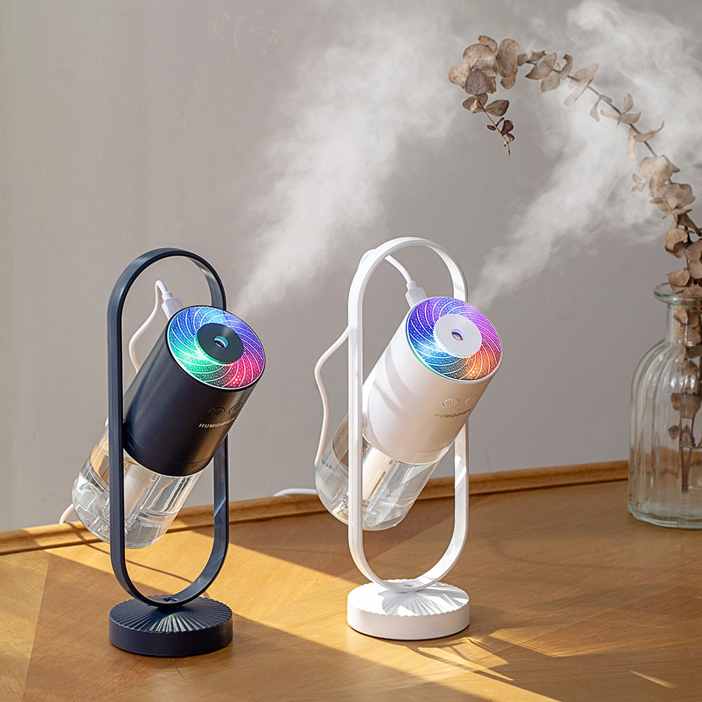 Magic Shadow USB Air Humidifier For Home with Projection Night Lights Ultrasonic Car Mist Maker Mini Office Air Purifier