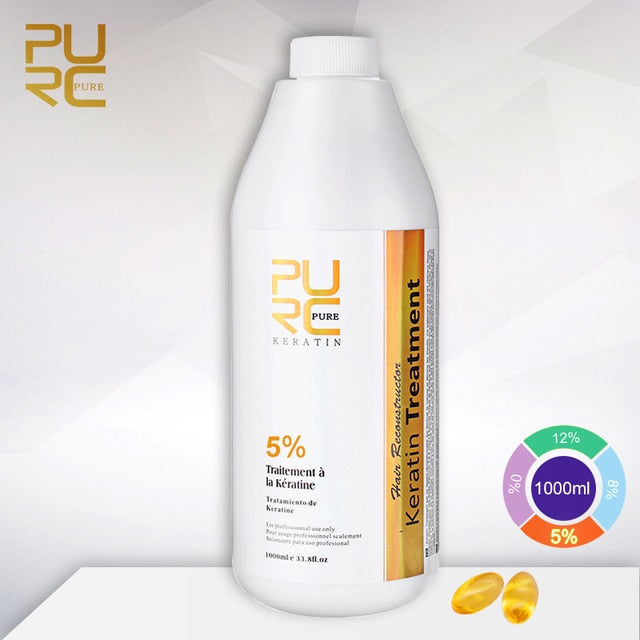 PURC Brazilian Keratin Hair Treatment & Shampoo 1000ml