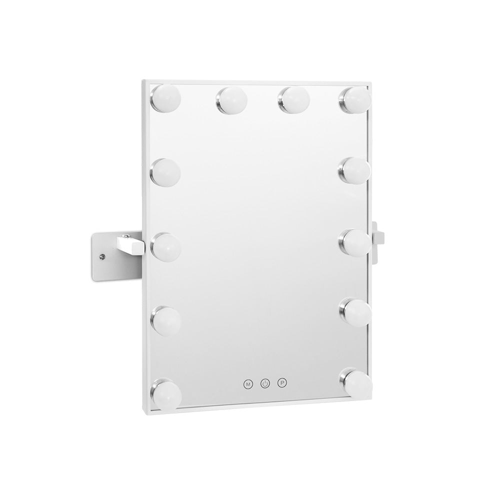 Embellir Hollywood Wall mirror Makeup Mirror With Light Vanity 12 LED Bulbs