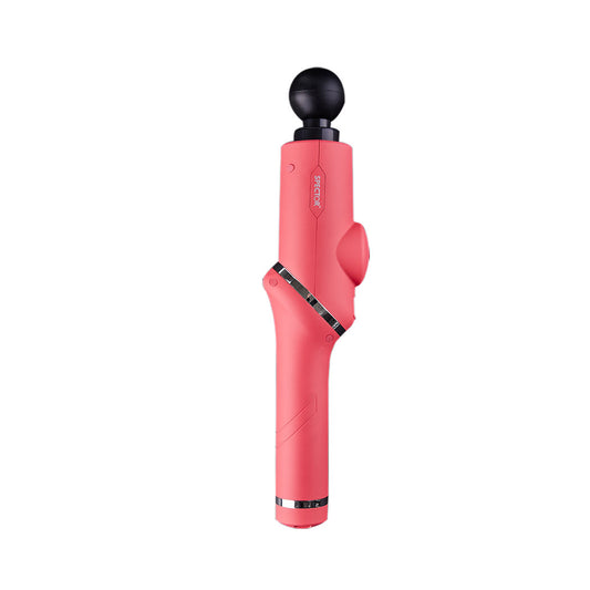 Spector Massage Gun 90° Rotatable Deep Tissue Percussion Muscle Vibrating Pink