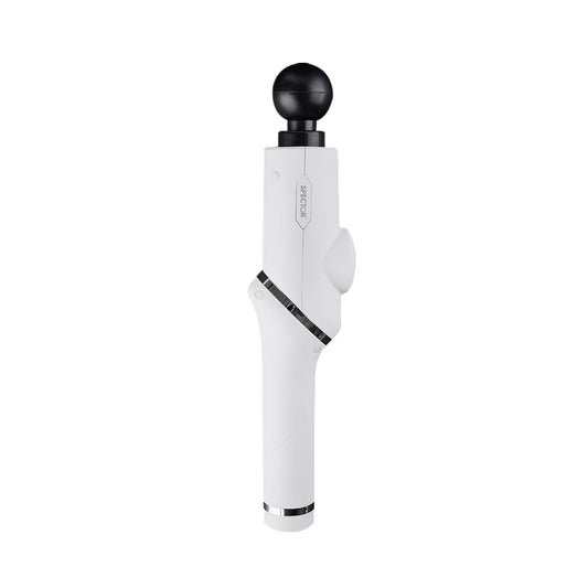 Spector Massage Gun 90° Rotatable Deep Tissue Percussion Muscle Vibrating White