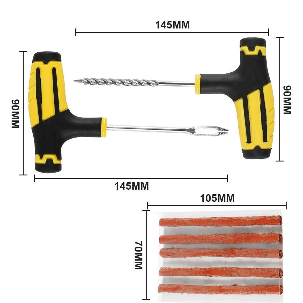 Car Tire Repair Tools Kit