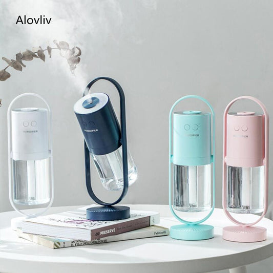 Magic Shadow USB Air Humidifier For Home with Projection Night Lights Ultrasonic Car Mist Maker Mini Office Air Purifier