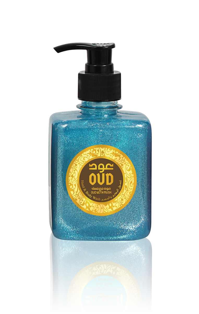 Oud & Musk and Royal Hand & Body Wash 2 Packs (300 ml each)