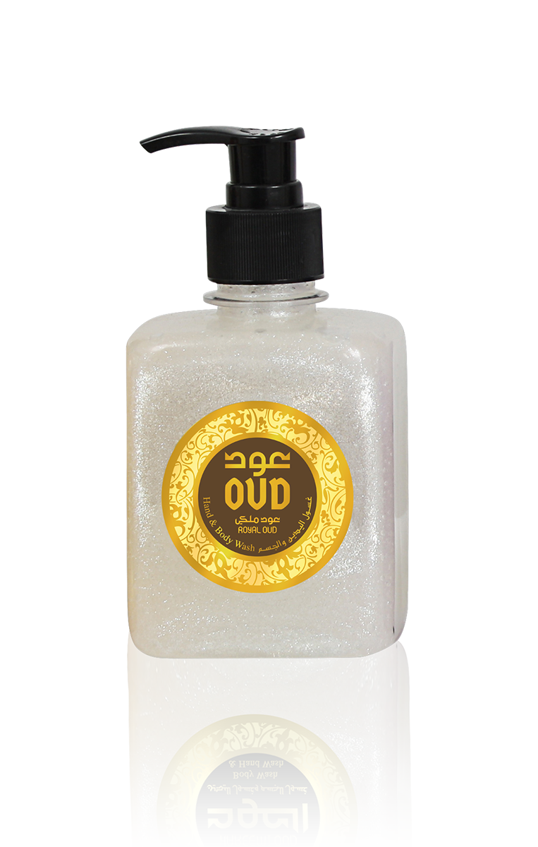 Oud & Musk and Royal Hand & Body Wash 2 Packs (300 ml each)