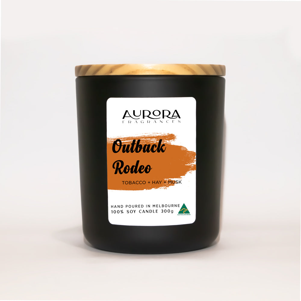 Aurora Outback Rodeo Soy Candle Australian Made 300g