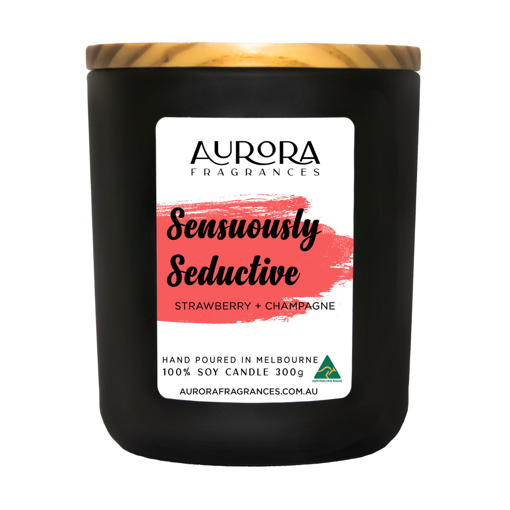 Aurora Sensuously Seductive Soy Candle Australian Made 300g