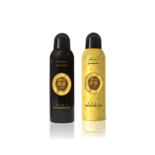 OUD Majestic and Oud Oriental Body Deodorant - 2 Packs