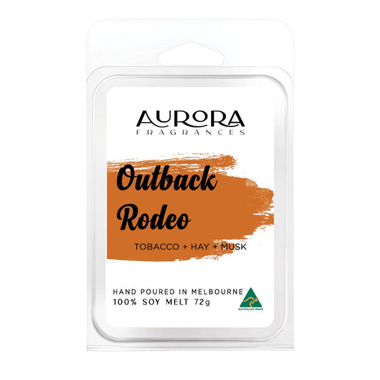 Aurora Outback Rodeo Soy Wax Melts Australian Made 72g 5 Pack