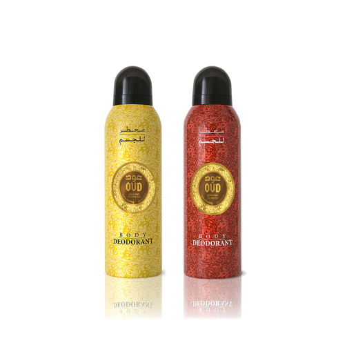 Oud Oriental and Oud Sultani Body Deodorant - 2 Packs