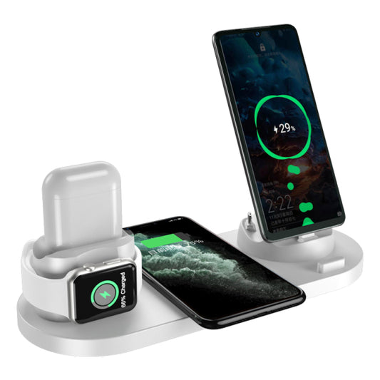6 in 1 Wireless Charger For Apple & Samsung/Android