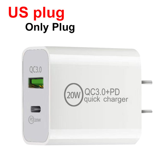 PD20W Type C Quick Charger Adapter