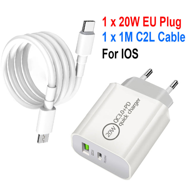 PD20W Type C Quick Charger Adapter