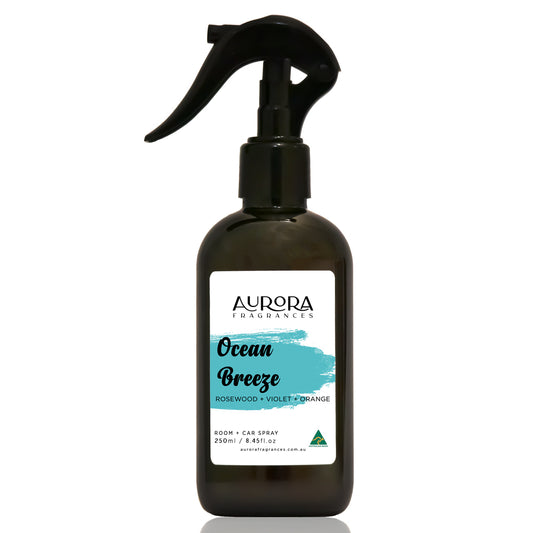 Aurora Ocean Breeze Room Spray and Car Spray Australian Made 250ml 3 Pack