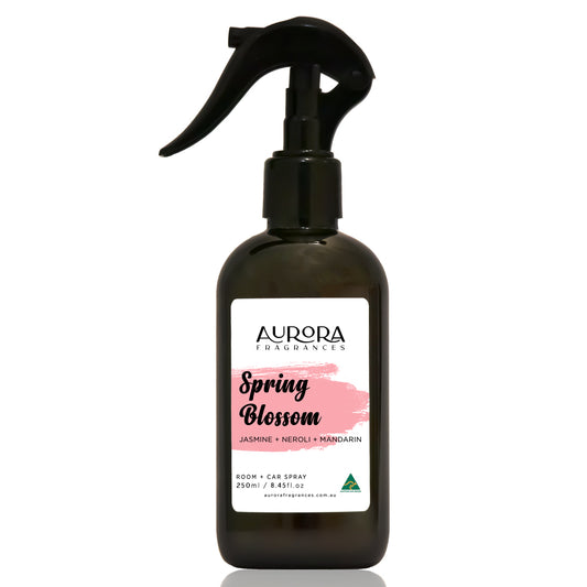 Aurora Spring Blossom Room Spray and Car Spray Australian Made 250ml 3 Pack