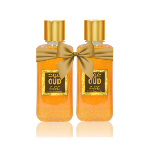 Oud & Amber Shower Gel - 2 Packs