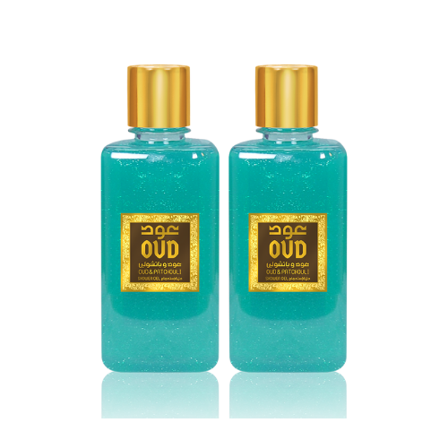 Oud & Patchouli Shower Gel - 2 Packs