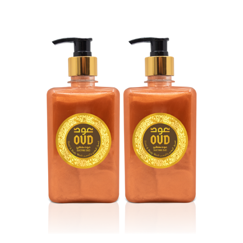 OUD Sultani Hand & Body Wash 2 Packs - 500ML each