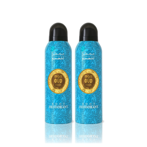 Oud & Musk Body Deodorant - 2 Packs