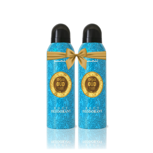 Oud & Musk Body Deodorant - 2 Packs