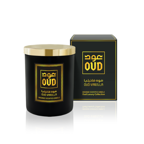 Oud & Vanilla Organic Candle